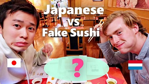 Japanese Guy Tries European Sushi in Italy // Italy Travel 2021