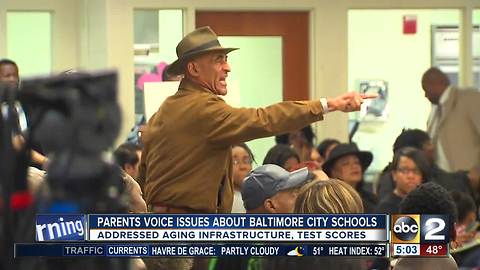 Parents, advocates sound off to Baltimore City school leaders