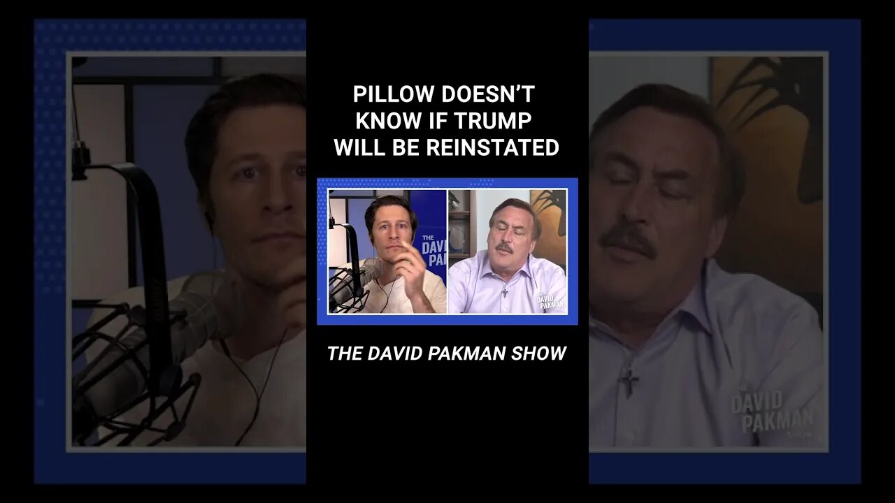 Mike Lindell Admits He Has No Idea When Trump Will be "Reinstated" #shorts