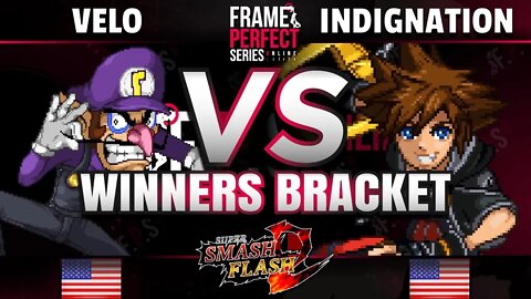 FPS6 Online - Hi | Velo (Waluigi) vs. Indignation (Sora) - SSF2 Winners Bracket