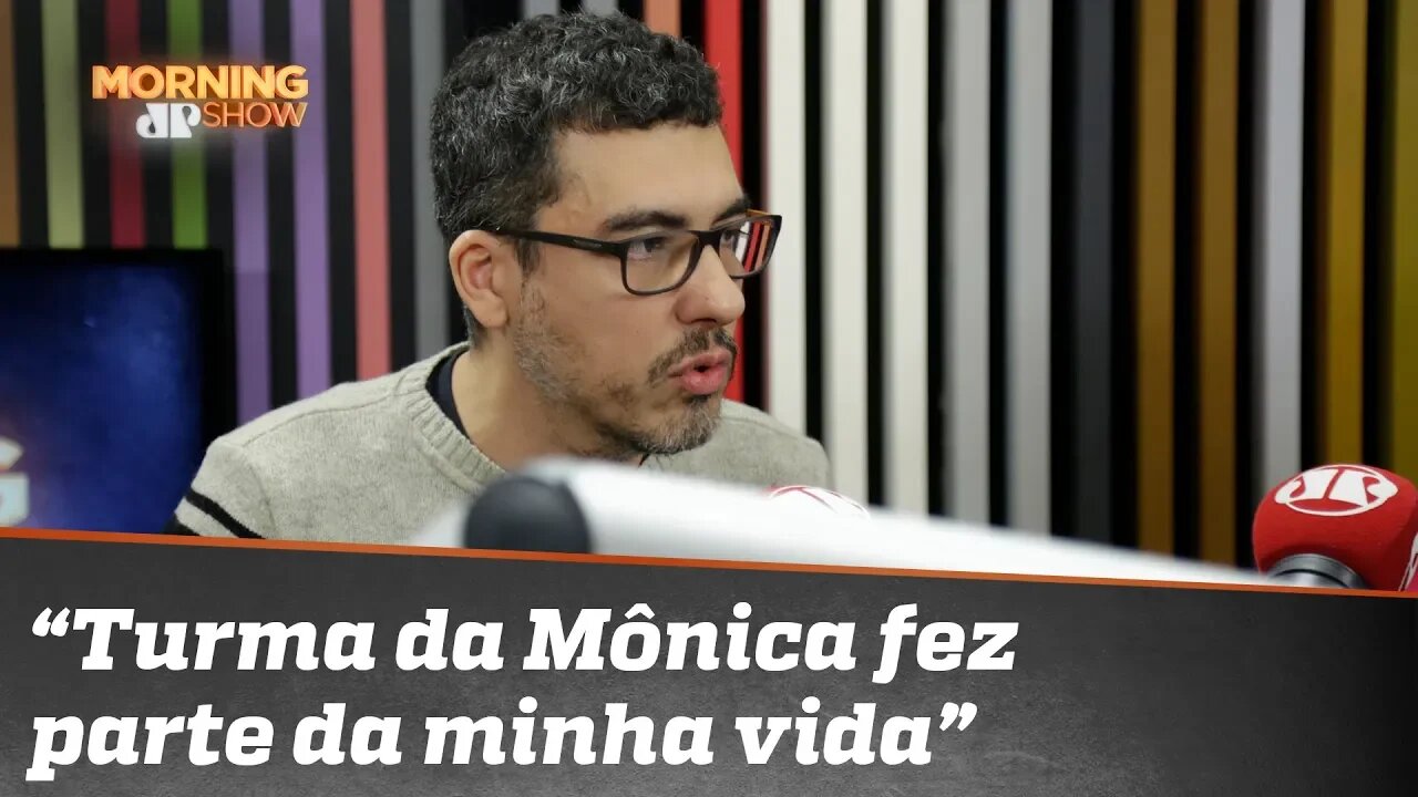 Daniel Rezende: "Eu cresci assistindo Turma da Mônica"