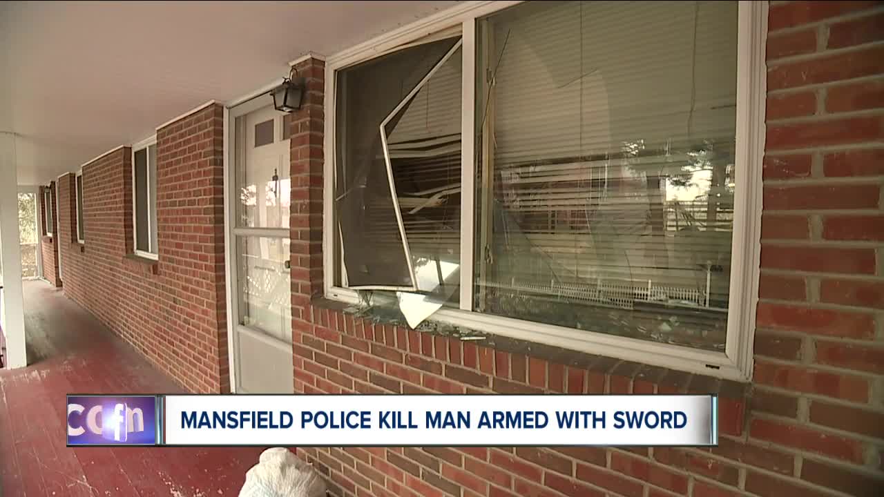 Mansfield police shoot, kill man brandishing a sword during confrontation