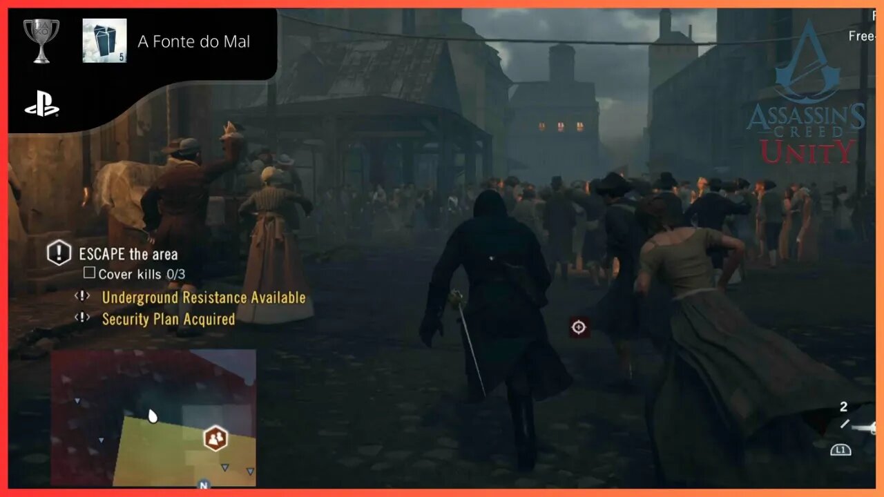 TROFÉU A FONTE DO MAL ASSASSIN'S CREED UNITY