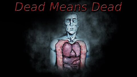 "Dead Means Dead" Animated Horror Comic Story Dub and Narration