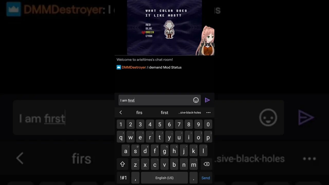 TFW you demand Mod Status with new Twitch Streamers and...