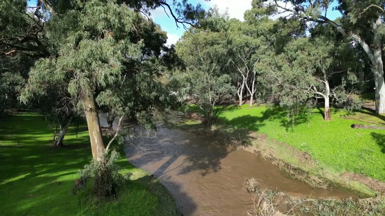 Droning Storm Flooded River at Beefacres Unedited | Intrepids