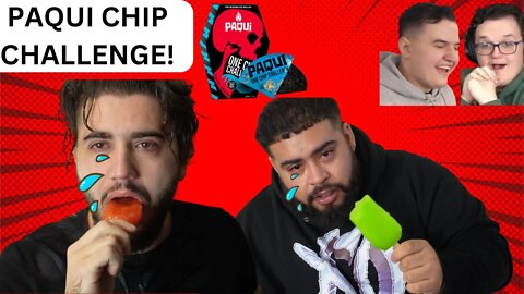 We Ate The WORLD'S HOTTEST CHIP & CRIED! Paqui Chip Challenge!