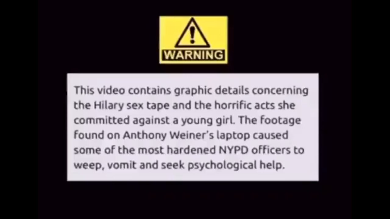 Frazzledrip-Killary Clinton And Anthony Weiner Exposed