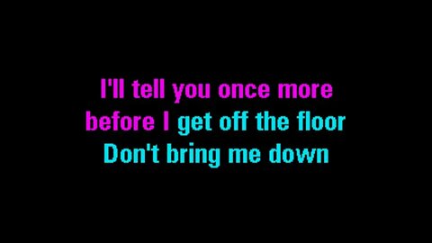 SFD7011 11 Electric Light Orchestra Don't Bring Me Down