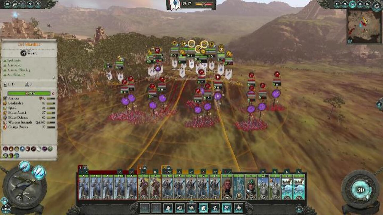 Total War Warhammer 2 Tyrian part 34, Alastar outnumbered