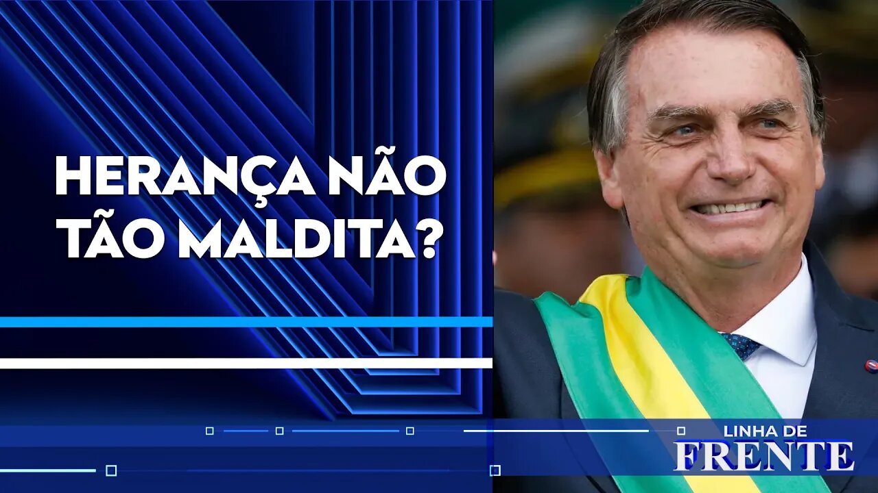 Bolsonaro entrega Brasil com economia em alta de 4,7%; comentaristas analisam | LINHA DE FRENTE