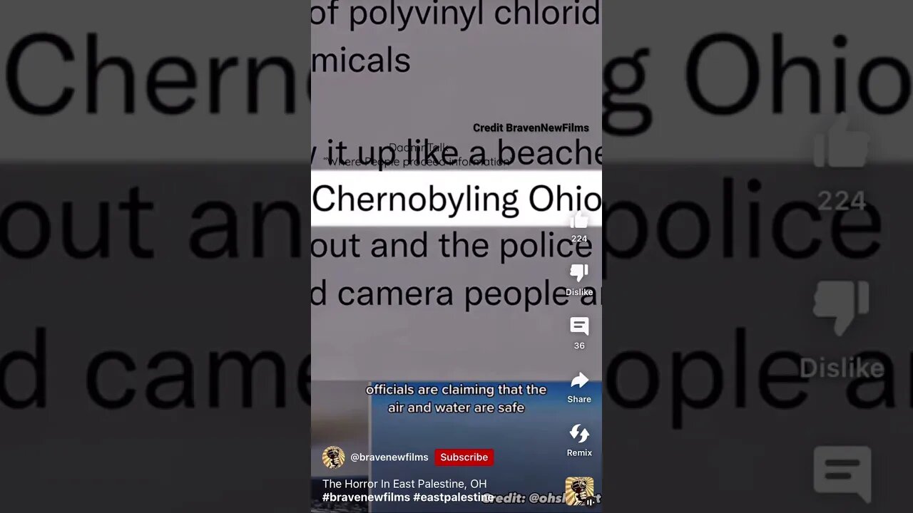National natural disaster in #Ohio - (#EastPalestine)-Set-up? *Look forward to a DaamnTalk breakdown