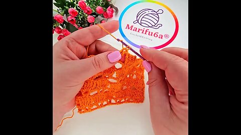 How to crochety column stitch