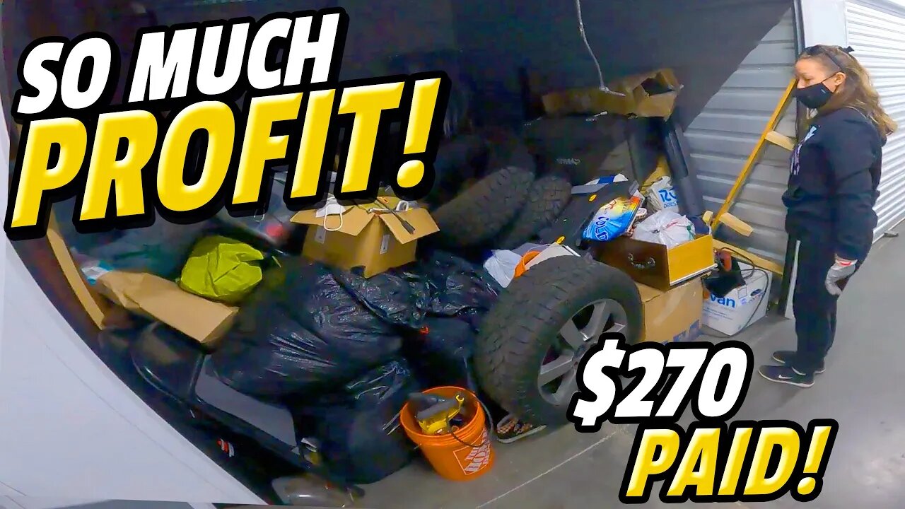 She Paid $270 For Storage FULL of PROFIT