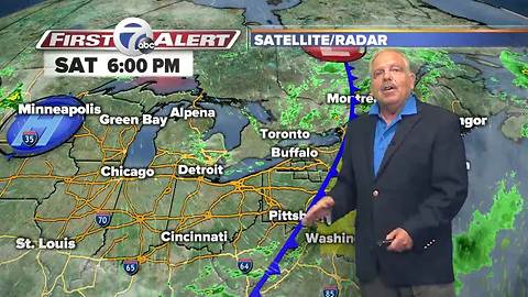 Saturday Evening 7 First Alert Forecast