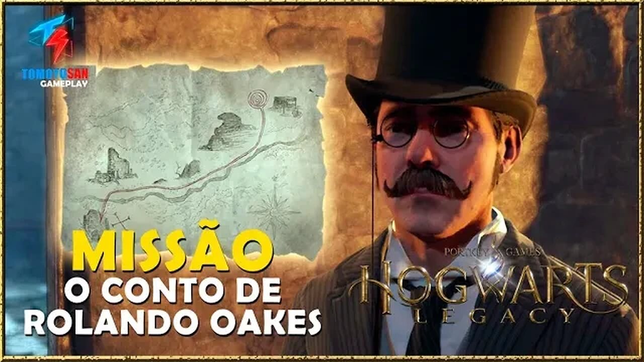 O CONTO DE ROLANDO OAKES - HOGWARTS LEGACY - [CORTE] #hogwartslegacybrasil #tomoyosan #missão