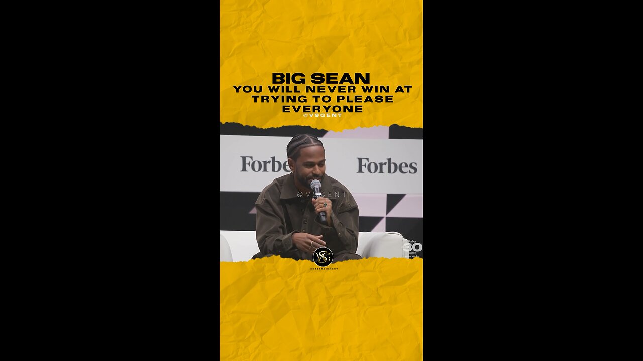 @bigsean You will never win at trying to please everyone