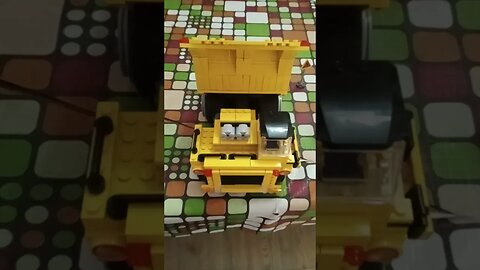 Lego construction truck