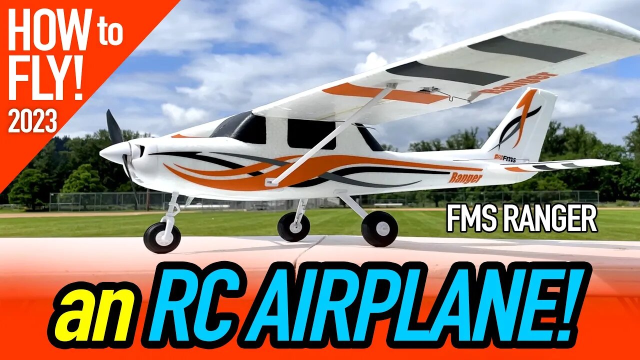 HOW to FLY an RC AIRPLANE with Flight Instruction