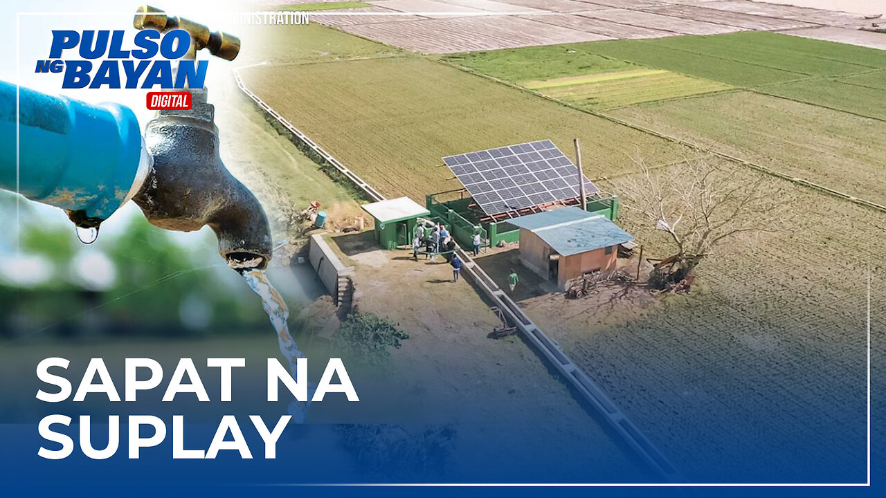 Sapat na suplay ng patubig, tiniyak ng NIA sa gitna ng El Niño