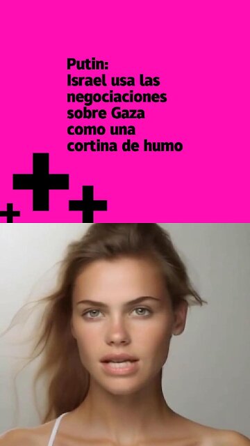 Putin: Israel usa las negociaciones sobre Gaza como una cortina de humo