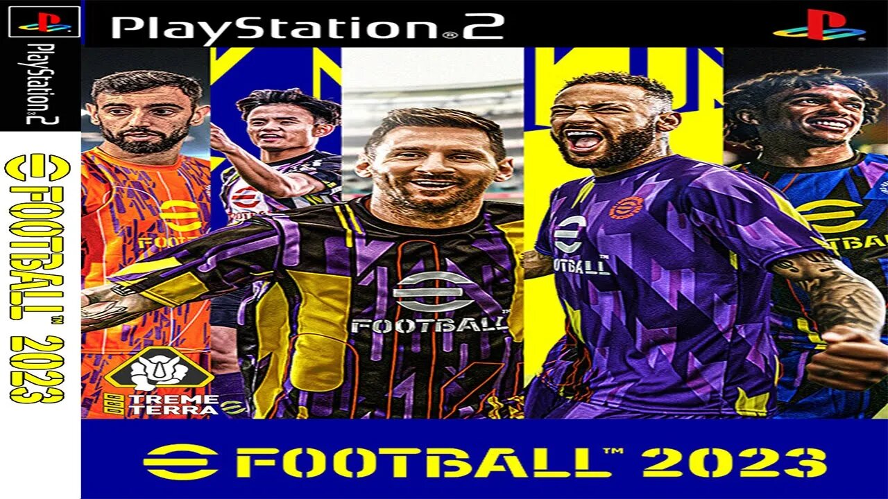 NOVO! PES 2023 BRASILEIRÃO e EUROPEU ATUALIZADO PLAYSTATION 2