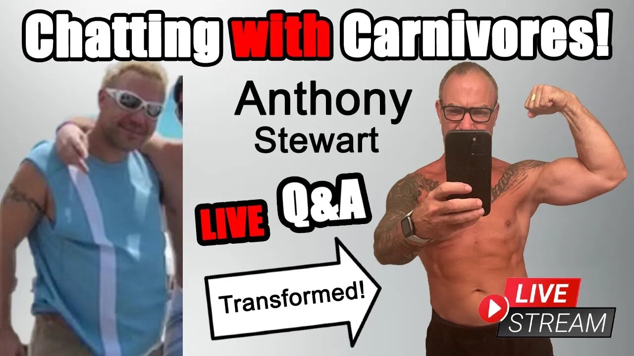 Limitless Energy: Anthony's Carnivore Journey LIVE & QA