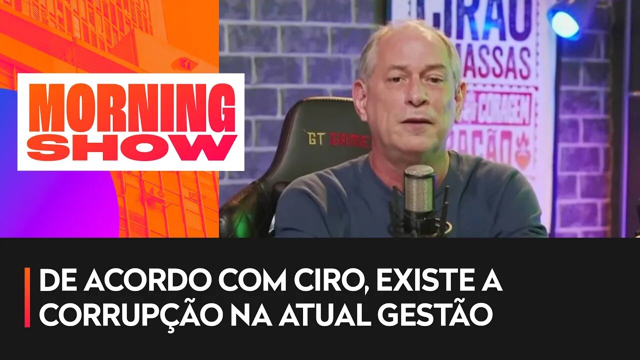 Ciro Gomes reage a falas de Bolsonaro em live