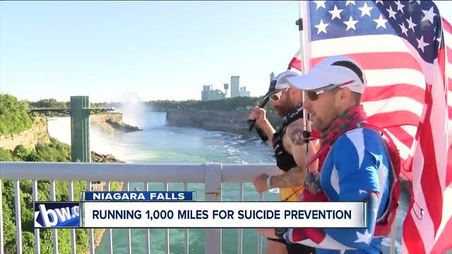 Friends running 1,000 miles for suicide prevention