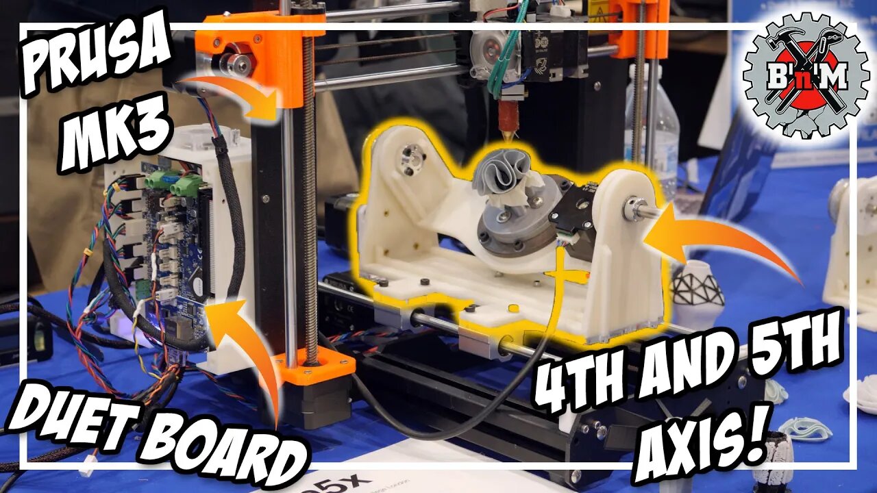 A Prusa MK3.. BUT With 5 AXIS!!!! Open5x