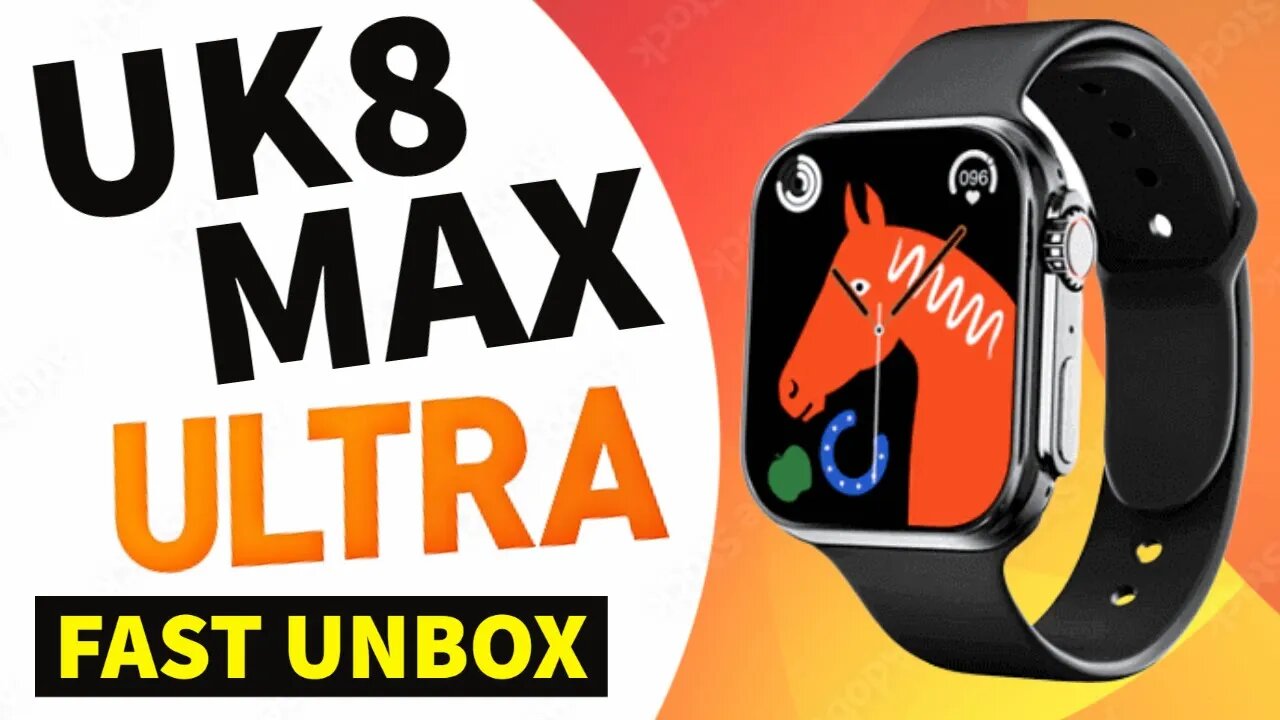 UK8 Max Ultra Smart Watch fast unbox pk Dt8 MT8 ZD8