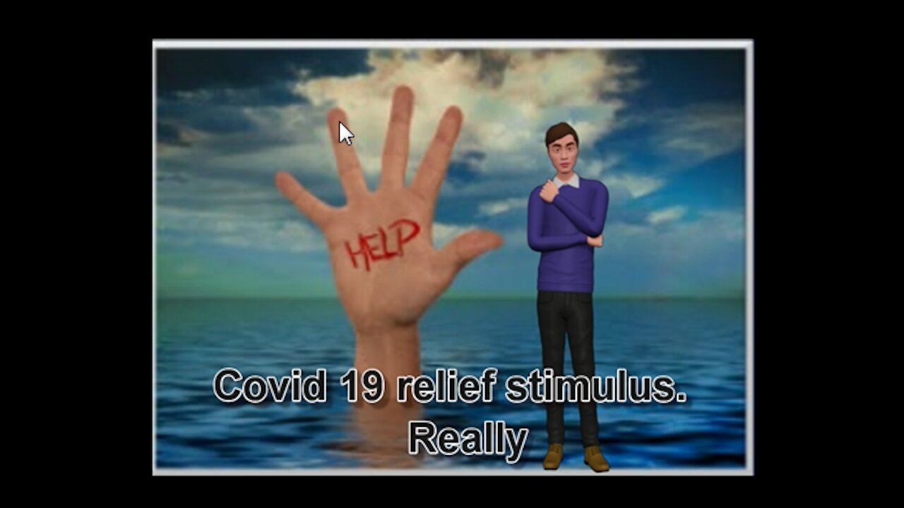 Covid 19 relief stimulus. Really-