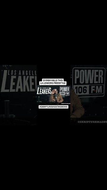 SYMBA FREESTYLING ON LA LEAKERS (REMIX)