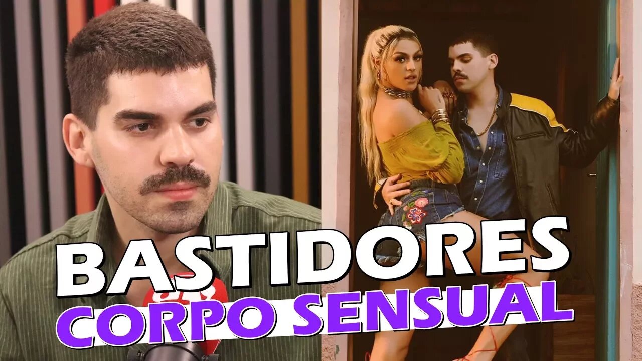 Cuca e Pabllo Vittar? O que rolou nos bastidores do clipe de "Corpo Sensual"