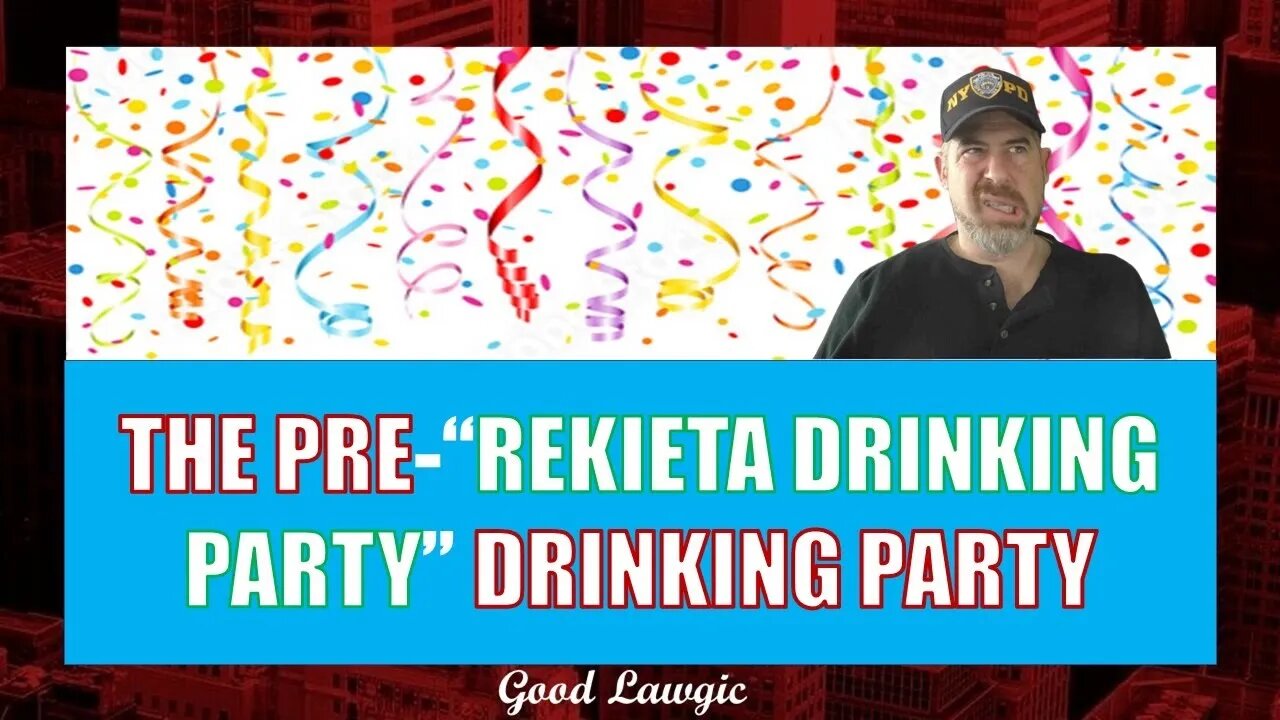 The Following Program (W/ @MeganFoxWriter ): The Pre-"Rekieta Drinking Party" Drinking Party