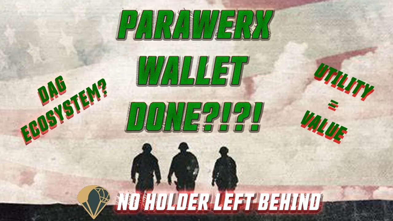 #PARAWERX WERX WALLET IS HERE! ONE MORE STEP TO DAG COMPLETION!