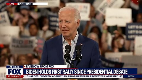 Biden's first comments about debate performance