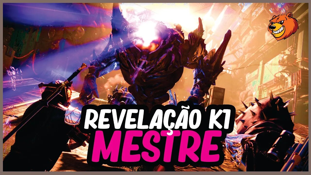 DESTINY 2 │ REVELAÇÃO K1 MESTRE A DESTRUIDOR DE DESEJOS ARRASA