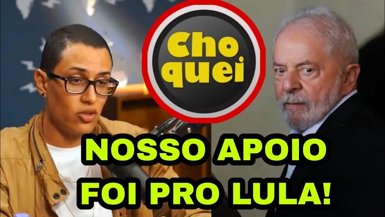CHOQUEI 🚨 NÃO TINHA COMO APOIAR BOLSONARO!