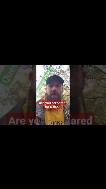 Are you Prepared for a Flat Tire? #questionoftheday #question #prepared #emergency #vehicle