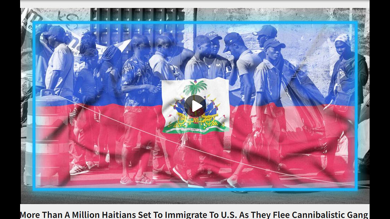 MORE THAN A MILLION HAITIANS COMING!