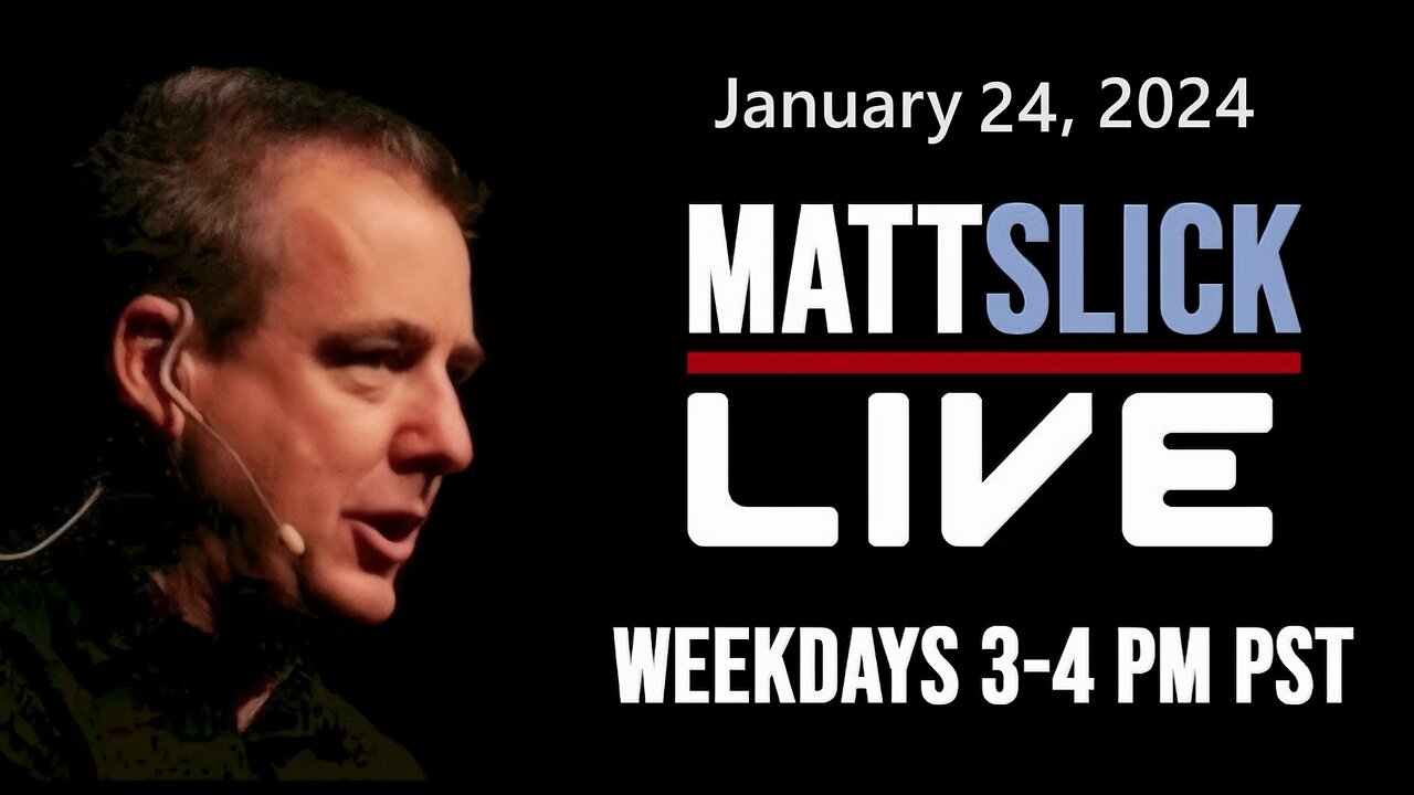 Matt Slick Live, 1/24/2024