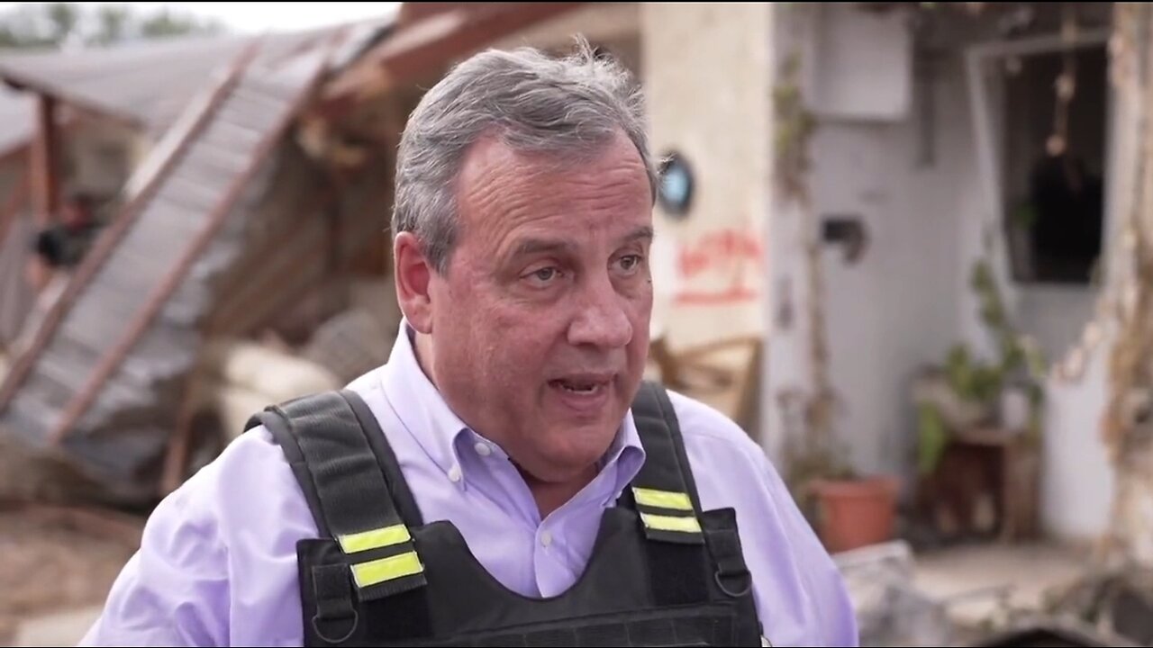 Chris Christie Puts On His Bulletproof Vest And Heads To Israel