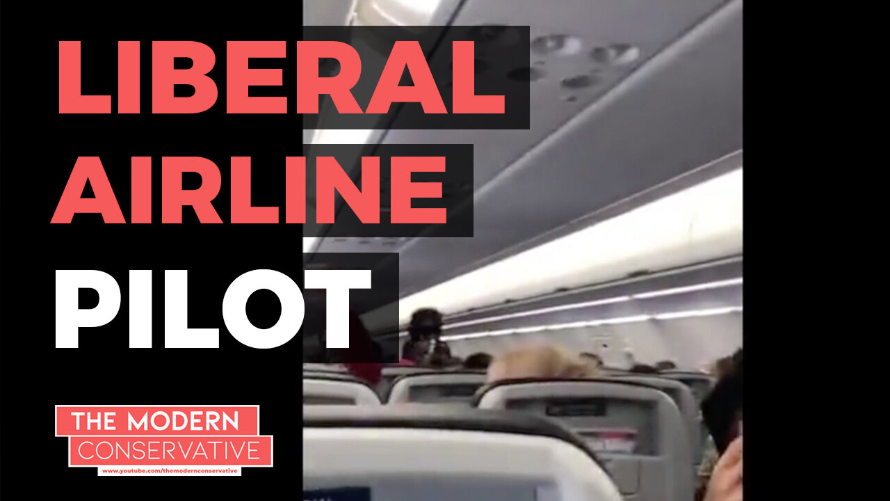 Pilot Tells Trump Supporters To "Behave"