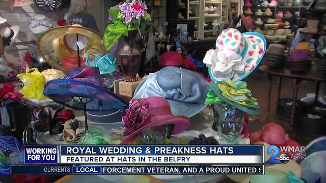 Local hat maker's creations dawned at Preakness and Royal Wedding