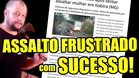Trabalhadores impedem ASSALTO!