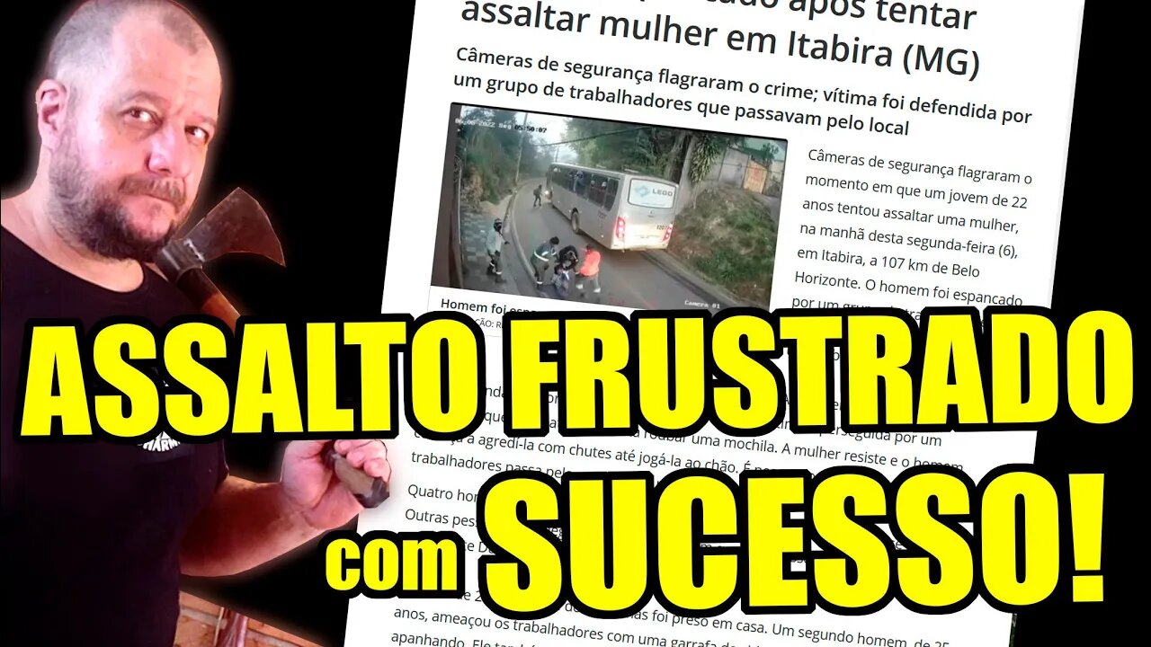 Trabalhadores impedem ASSALTO!