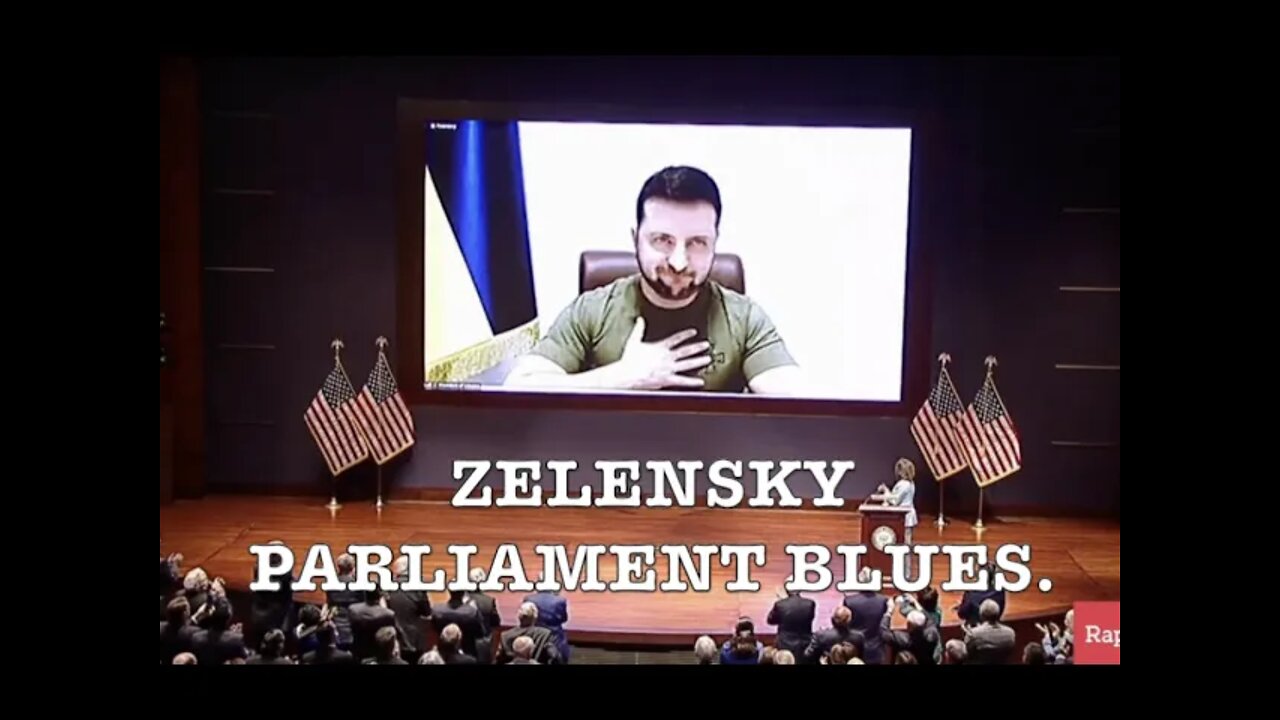 Zelensky Parliament Blues.