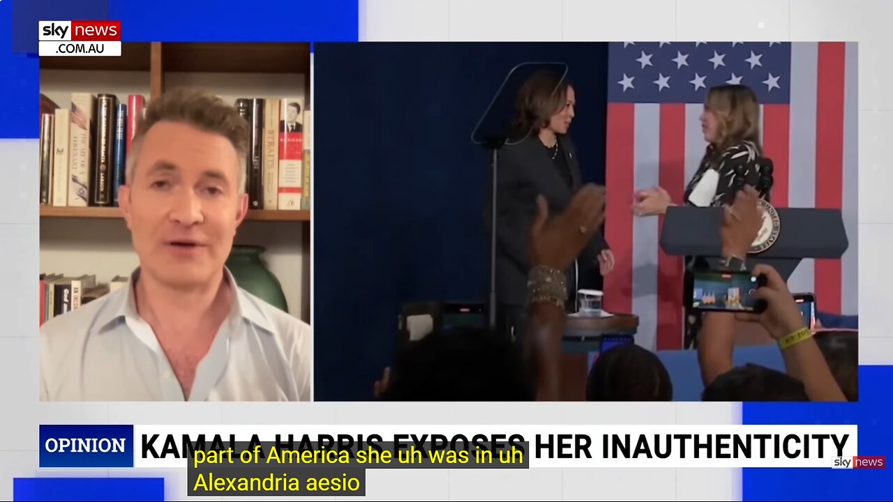 ‘Horribly pandering’ Douglas Murray slams Kamala Harris’ new accent