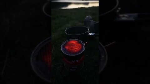 we are ready to eat #bushcraft